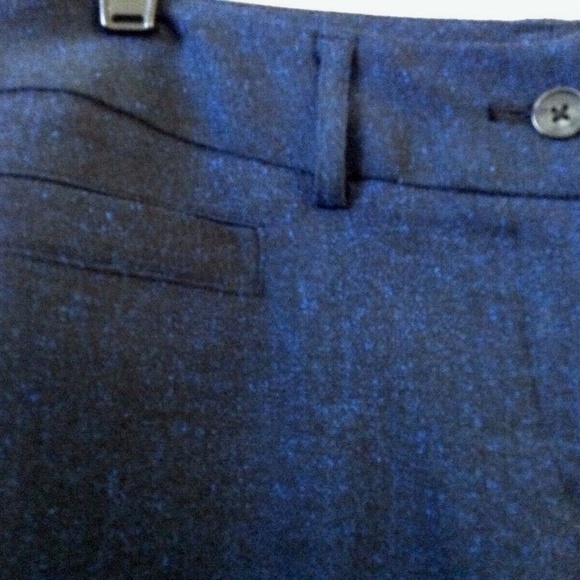 Womens Dk Blue Pants 10P Casual/Work TRIXIE+LULU Poly Blend 30" Ins NWT - Picture 4 of 6